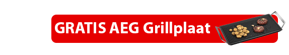 AEG NCH74B01FB facetrand met GRATIS grillplaat "A9HHPG11"