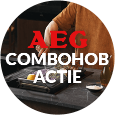 AEG IDE74243IB ACTIE met GRATIS AEG grillplaat (A9HL33)