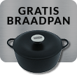 Stoves Sterling DX D9000 DF RVS + GRATIS pan "80001080"