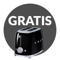 SMEG C9IMN2 met GRATIS broodrooster ''TSF01BLEU''