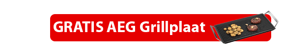 AEG CCE8475SFB recirculatie met GRATIS grillplaat "A9HL33