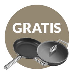 Smeg CX91GMBLNLK met GRATIS Smeg pannenset '50 style 