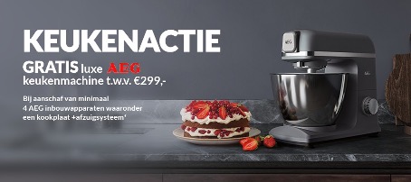 AEG KEUKENMACHINE ACTIE