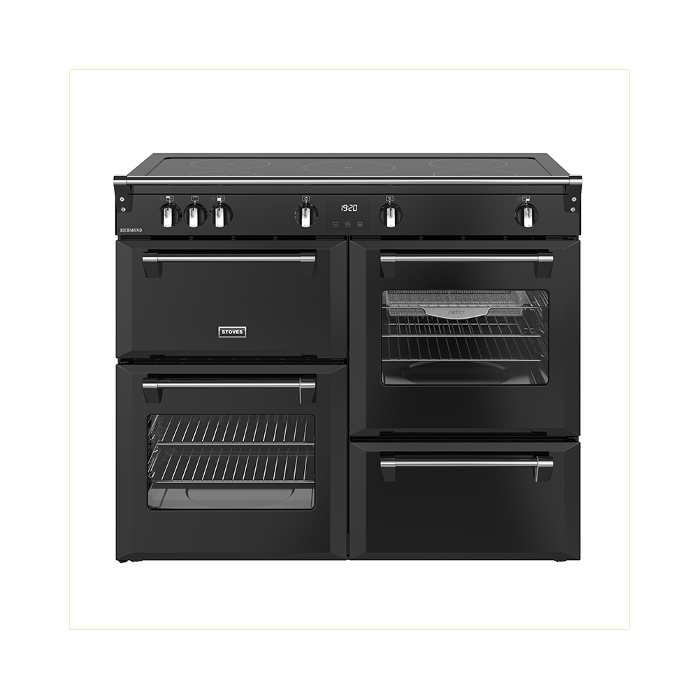 Stoves Richmond 110 Ei, Zwart