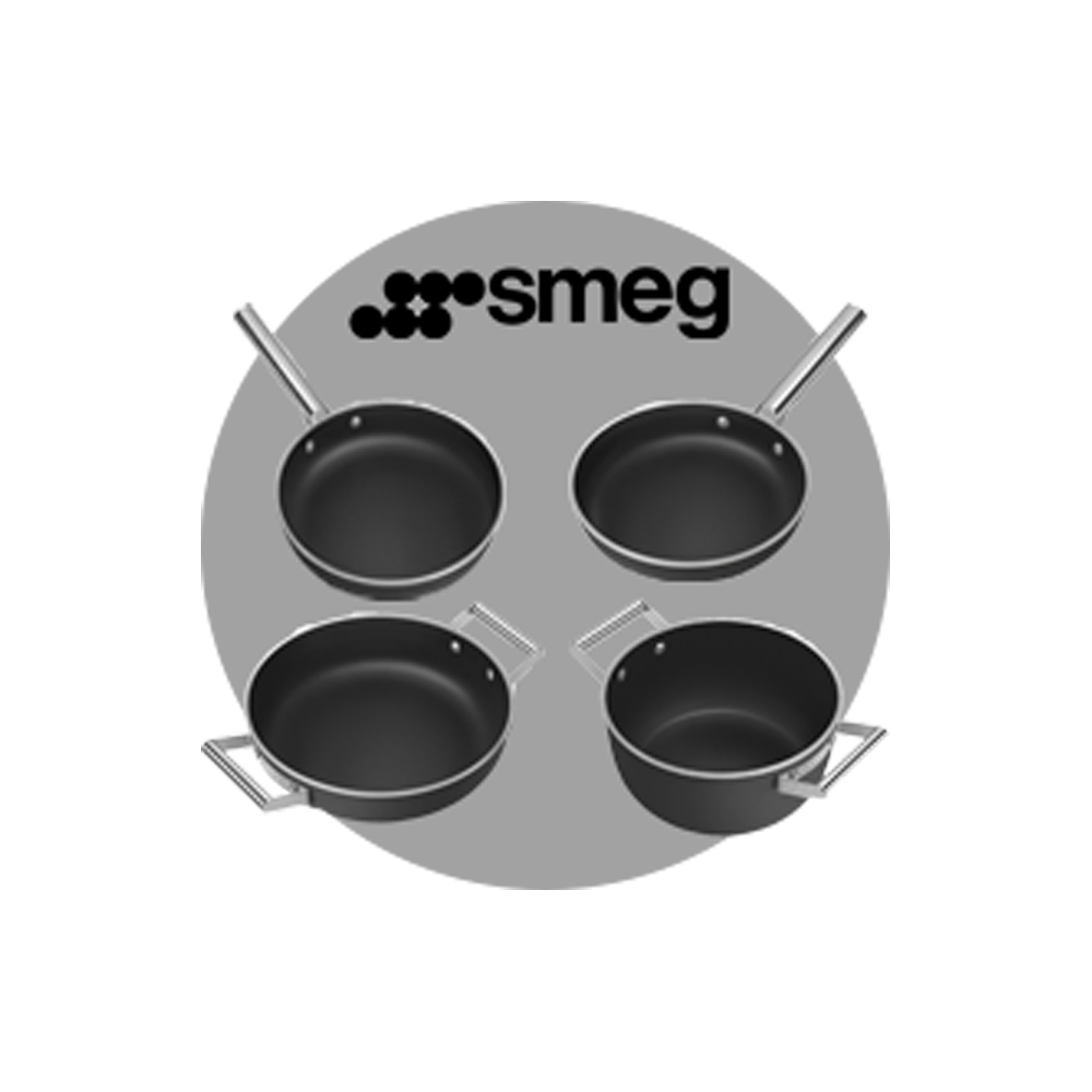 Smeg panneset 4-delig afbeelding