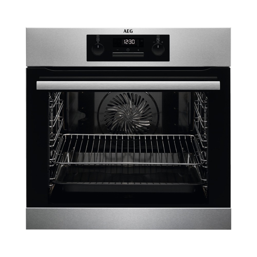 AEG BPB331020M met GRATIS AEG A9OOAF00 airfry tray Vlekvrij roestvrijstaal