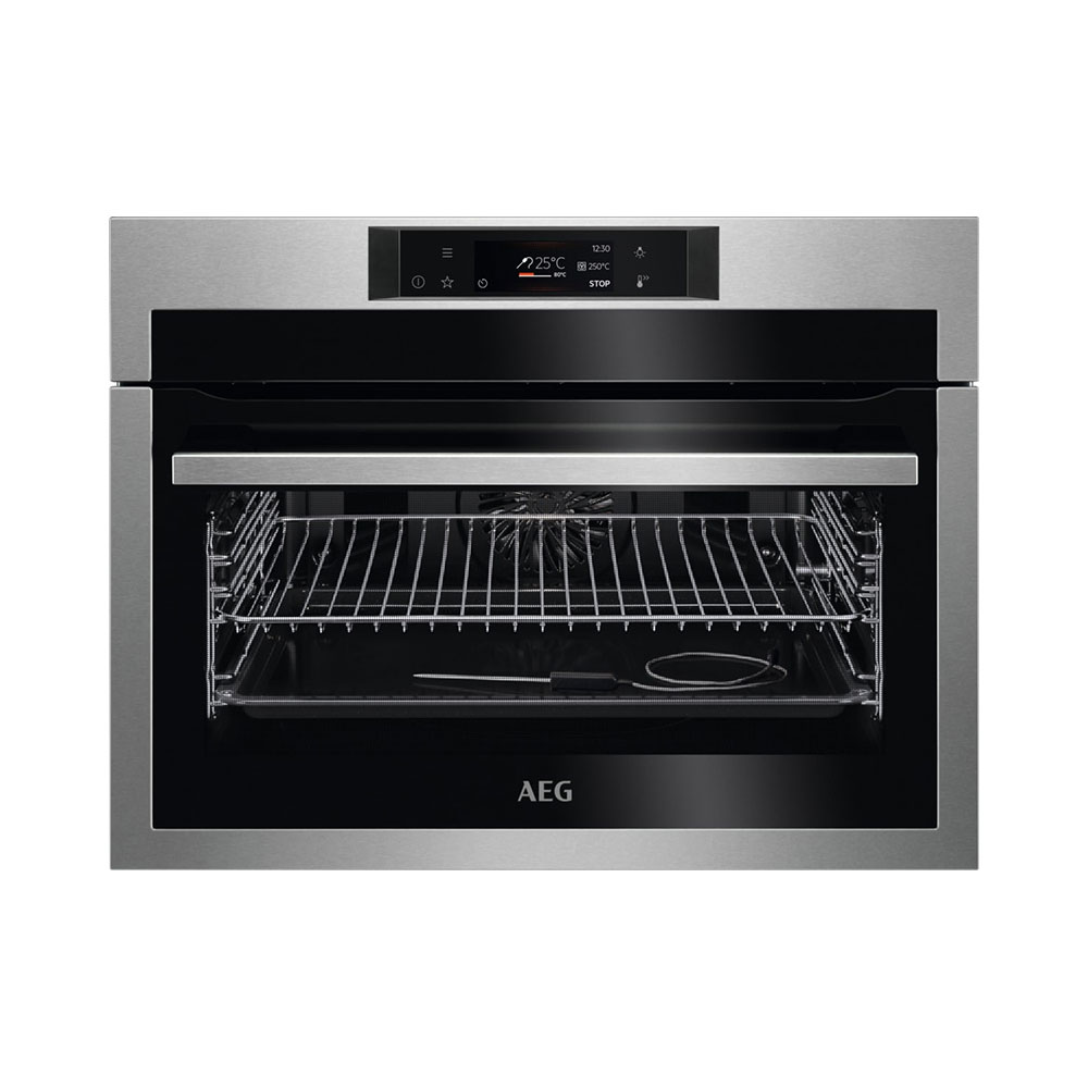 AEG KPE742280M Inbouw oven Zilver