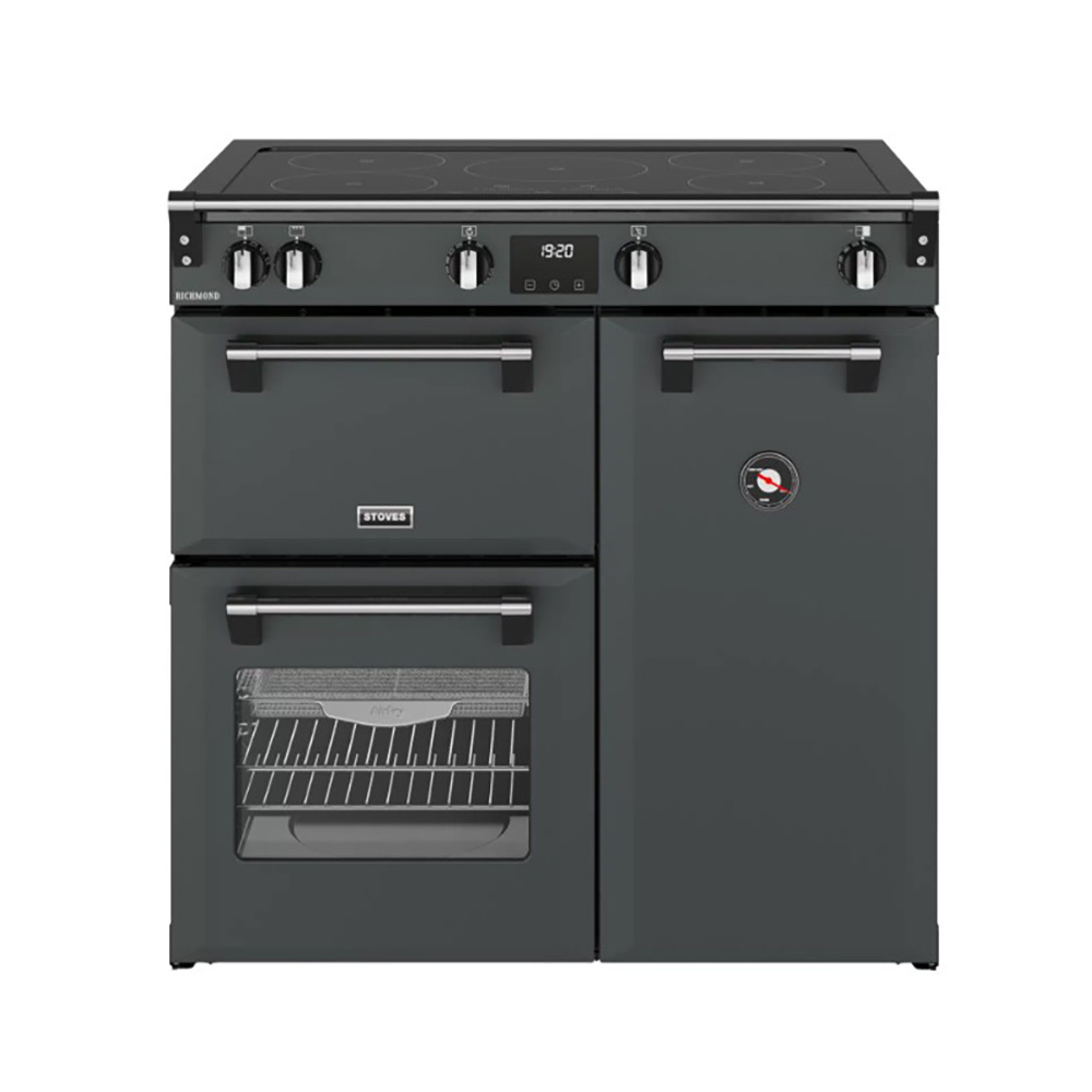 Stoves Richmond 90 Ei TCH, Antraciet afbeelding