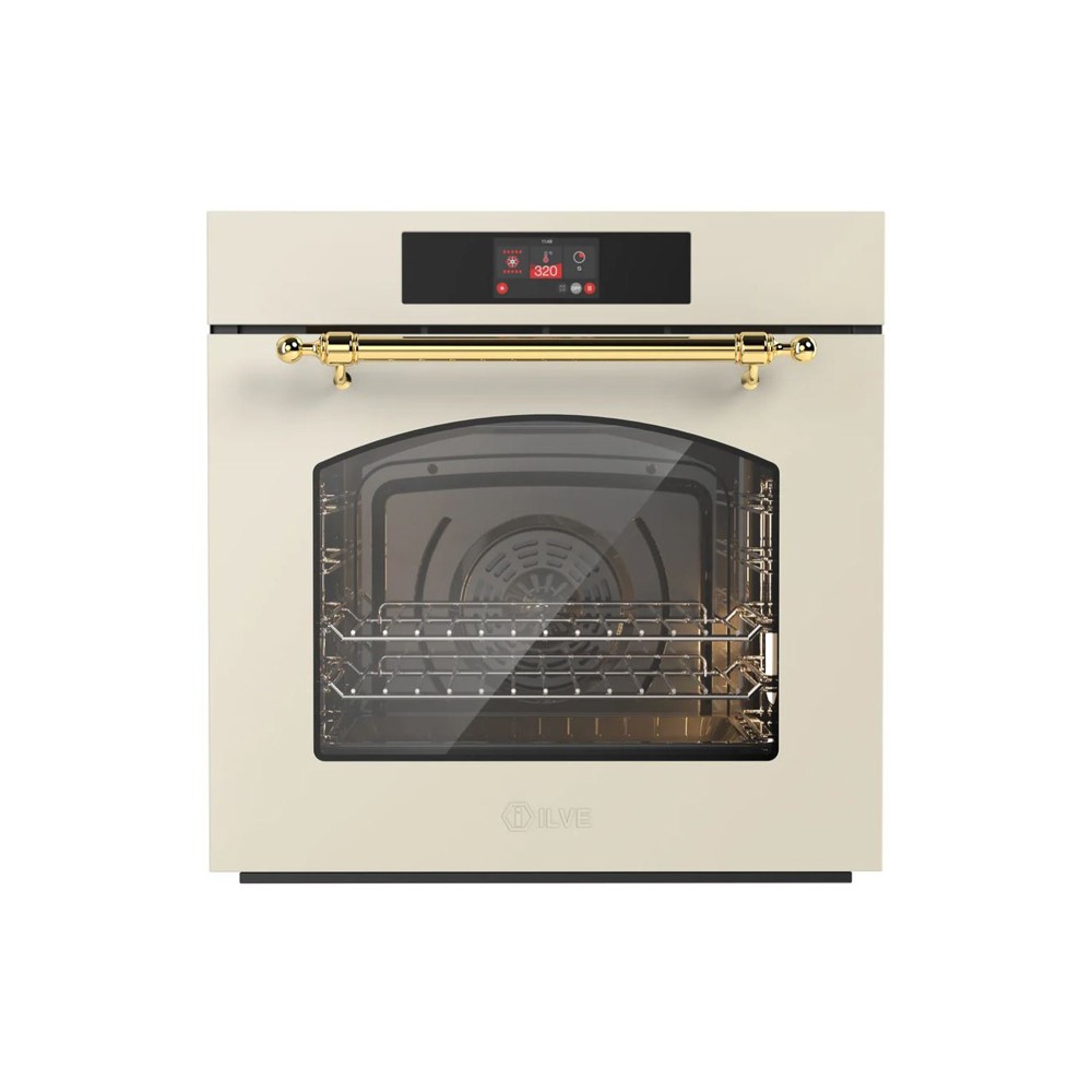 Ilve OV601NT3/AWG greep van messing Wit