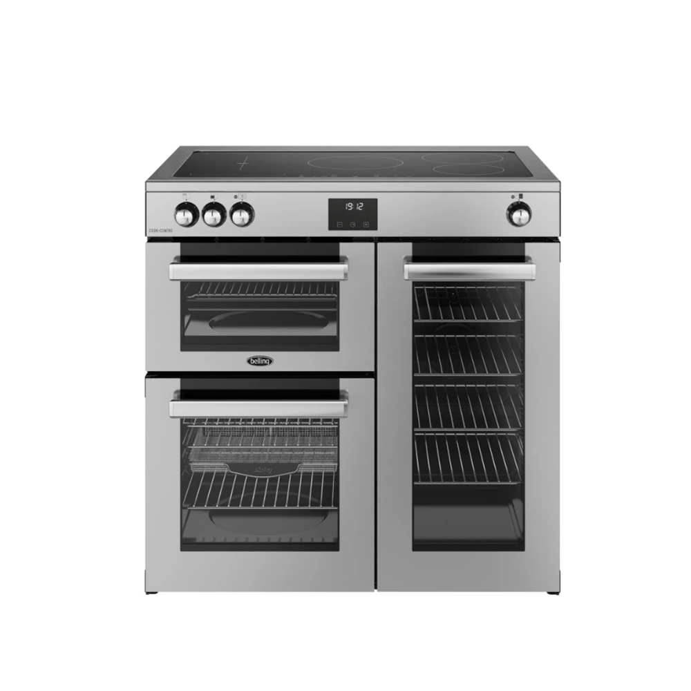 Belling COOKCENTRE 90Ei STA, RVS afbeelding