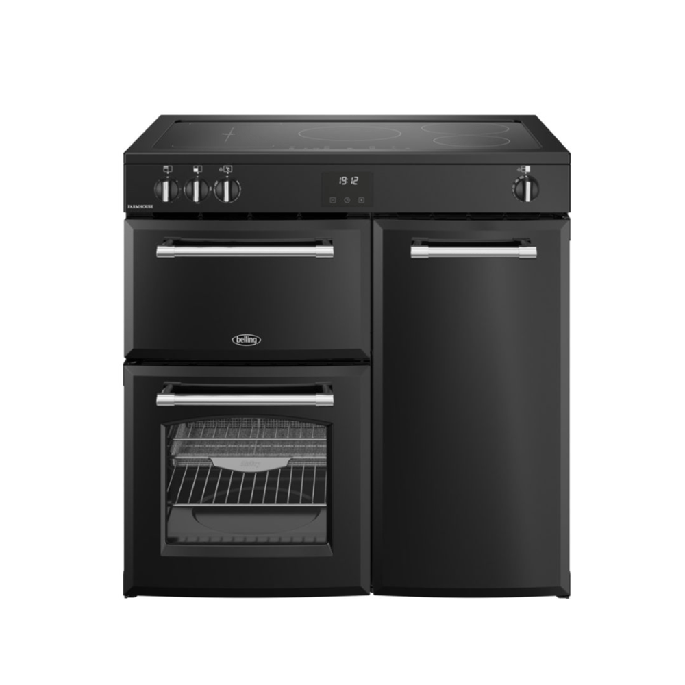 Belling FARMHOUSE 90Ei BLK, Zwart afbeelding