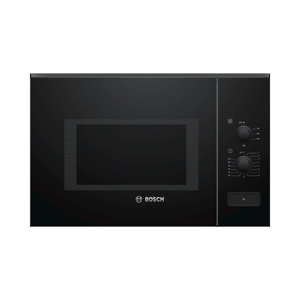 Bosch BFL550MB0 inbouw magnetron met linksdraaiende deur Zwart