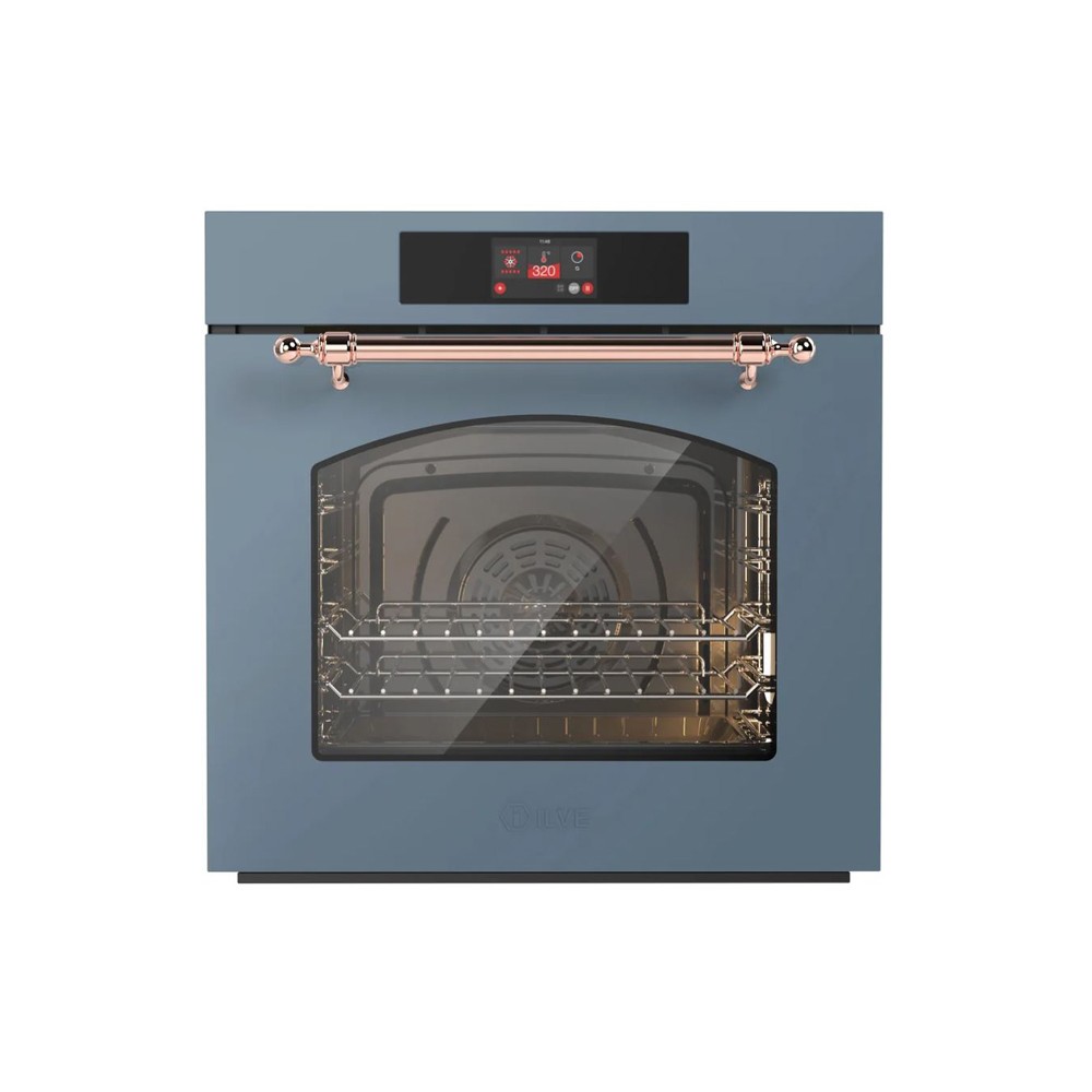 Ilve OV601NT3/BGP greep van koper Blauw