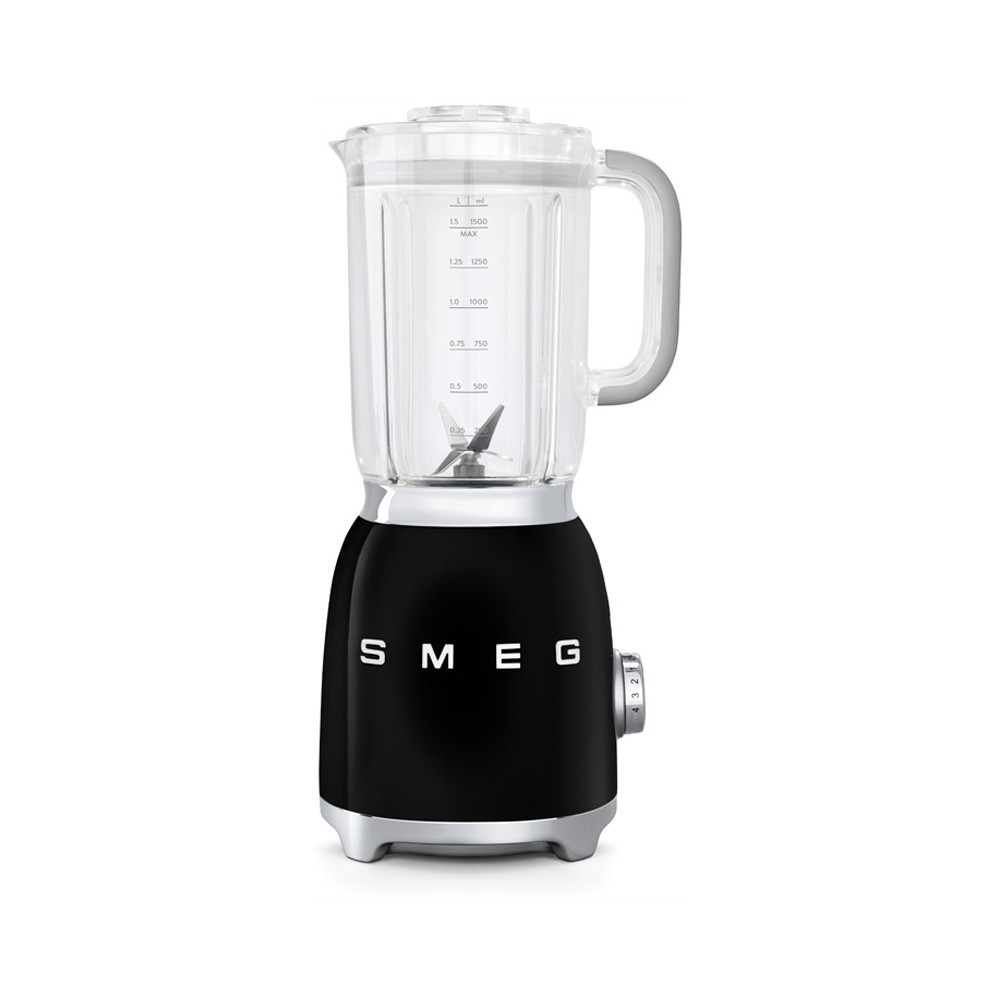 Smeg BLF01BLEU 50's style blender, Zwart