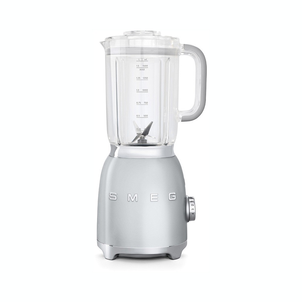 Smeg BLF01SVEU en 50's style blender Zilver