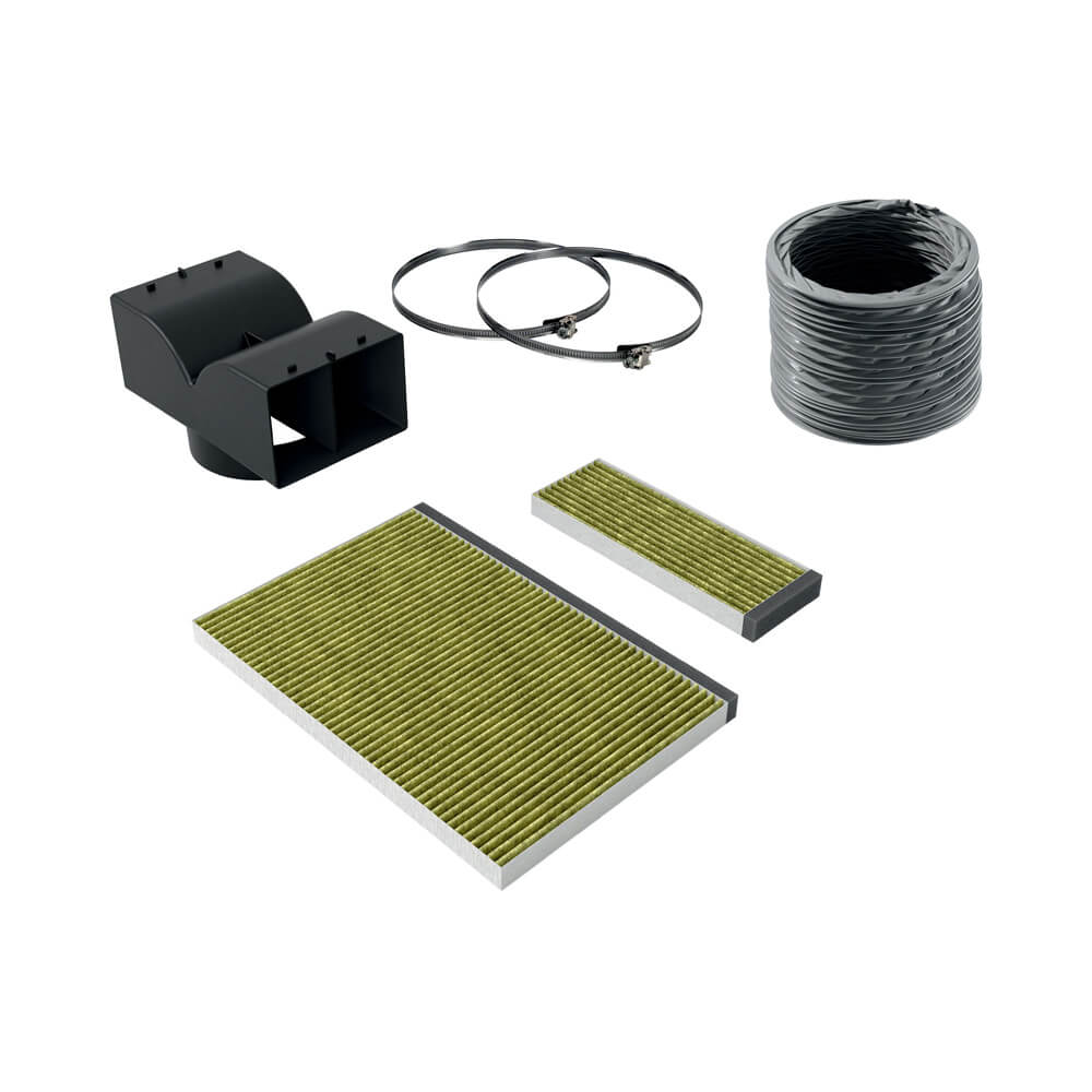 Bosch DWZ1AK1I6 Recirculatiestartset CleanAir Plus (werking met schacht)