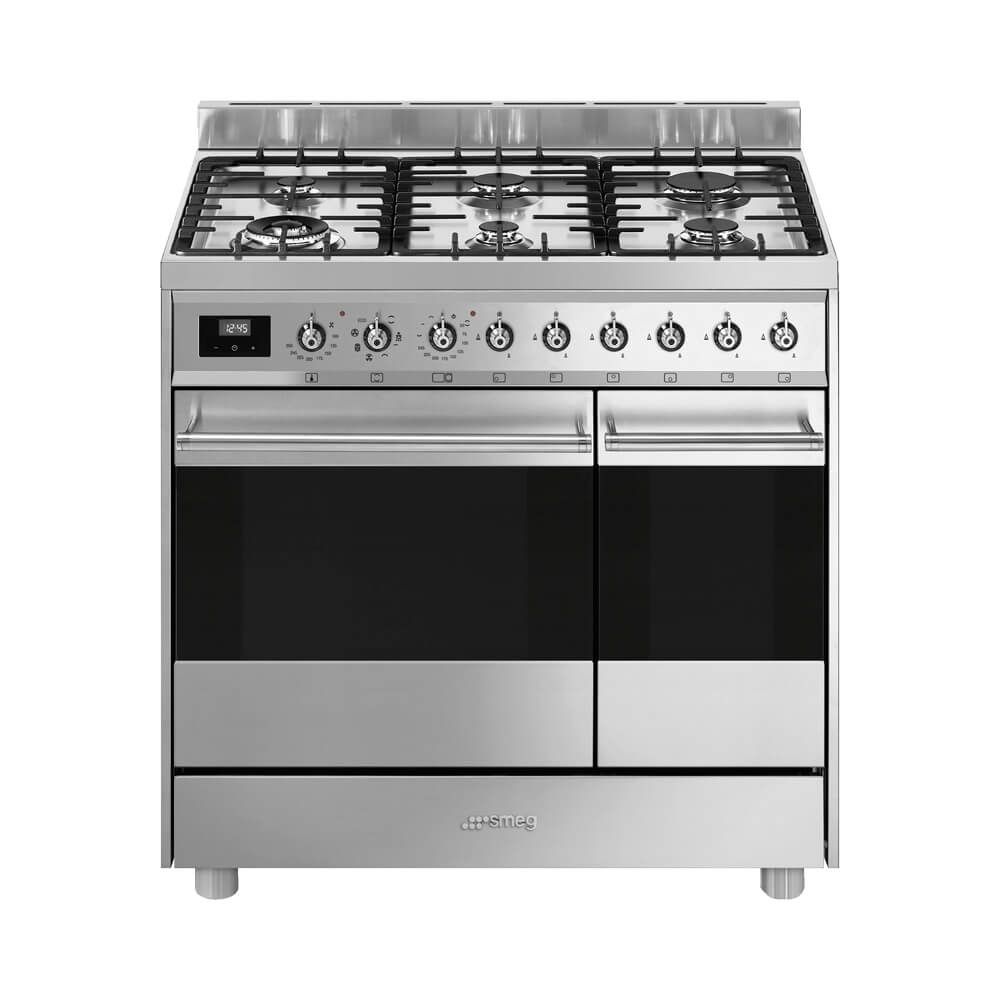 SMEG C92GMXNLK9 RVS Roestvrijstaal