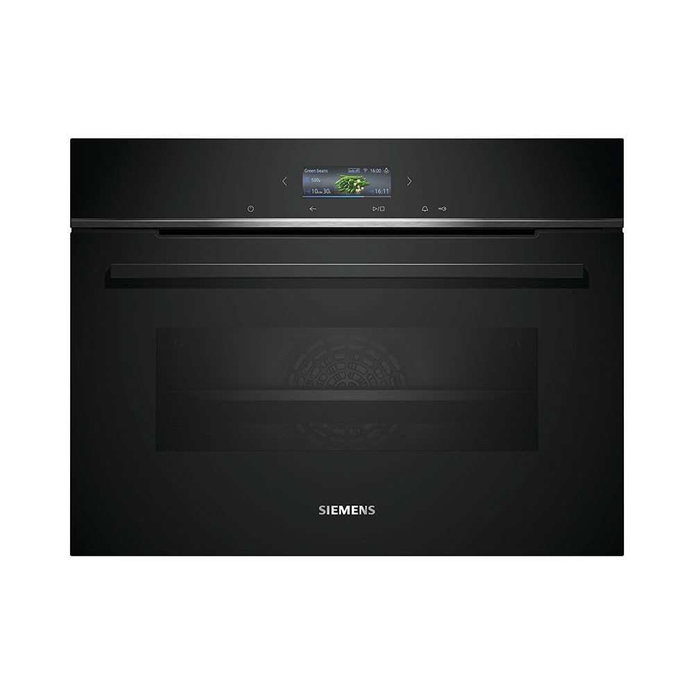 Siemens CB734G1B1 iQ700, Compacte oven, 60 x 45 cm, Zwart