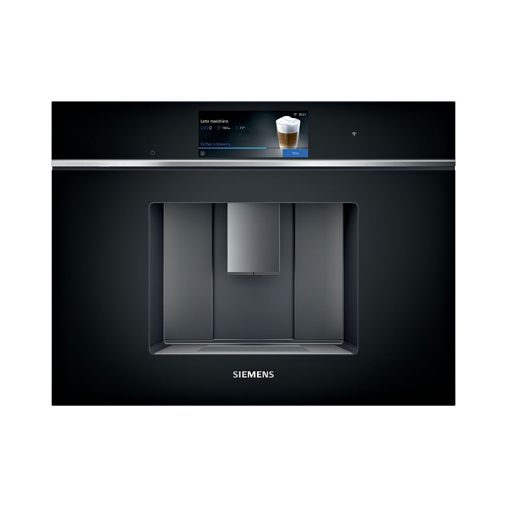 Siemens CT718L1B0 iQ700, Inbouw koffie volautomaat, Zwart