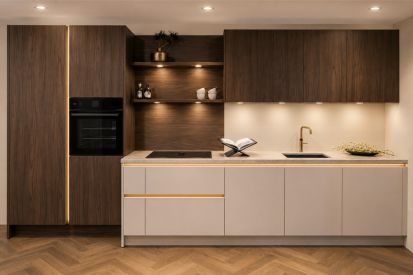 Nolte moderne greeploze keuken