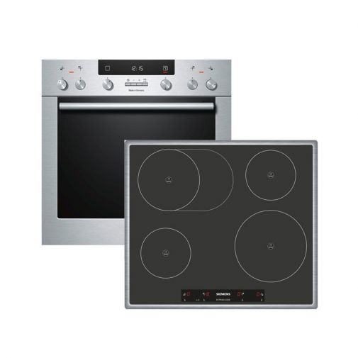 Siemens HE33GU531+EI645EB11M inbouw oven/ inductie kookplaat combinatie Restant model Budgetplan