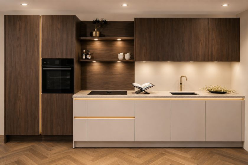 Nolte moderne greeploze keuken
