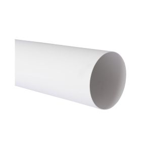 Luchtafvoer, rond, buis 150mm, lengte 100cm 45 3185 Aansluitset/ materiaal