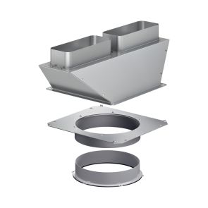 Gaggenau AD704050 luchtinlaat restant Montage materiaal