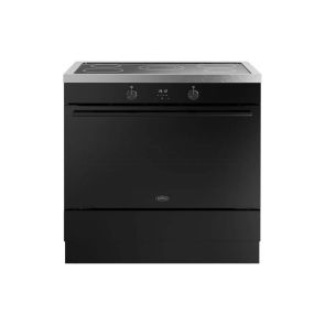 Belling Vision single oven 90 Ei Zwart Vrijstaand