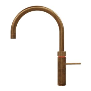 Budgetplan Quooker Fusion Round Messing Patina kraan FNRPTB aanbieding