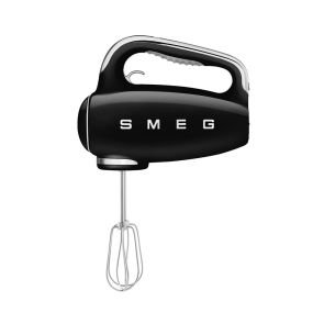 Smeg HMF01BLEU jaren '50 handmixer, zwart Klein huishoudelijk