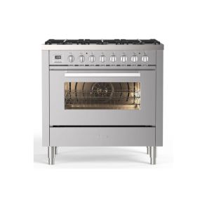 Ilve L096WSCM3/SS RVS Gasfornuis