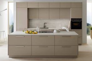 Nolte Velluto Lava Matt moderne eiland keuken