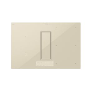 Opera DPC78C10W Prima Color Sand C - recirculatie Inbouw kookplaat met afzuigsysteem