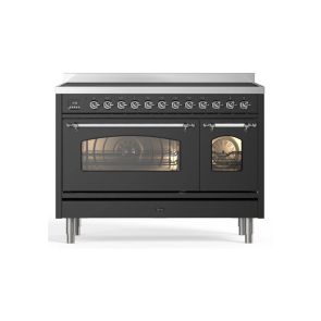 ILVE PI127NE3/MGC zwart mat Vrijstaand