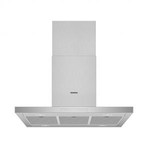 Budgetplan Siemens LF97BCP50 eiland afzuigkap met 5 snelheden en automatische naloopstand aanbieding