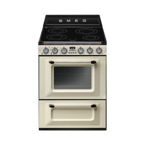 Smeg TR60IP inductie fornuis restant model met VaporClean en opberglade Inductie fornuis