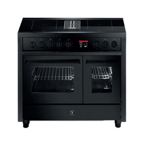 Steel EQ10FF-4FIKW NF inductiefornuis met afzuiging Vrijstaand