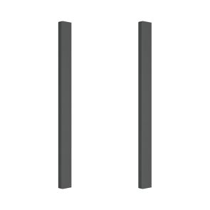 Neff Z5802GLAY0 Flex Design zijlijsten Anthracite Grey voor glass downdraft Accessoire/ toebehoren