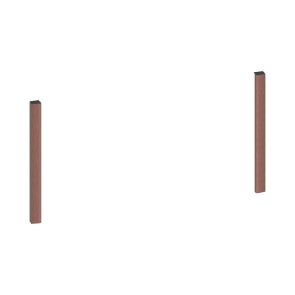 Neff Z9029BY0 Flex Design zijlijsten Brushed Bronze voor warmhoudlade 29 cm Accessoire/ toebehoren