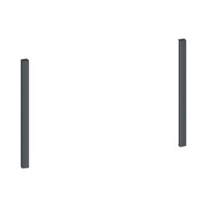 Neff Z9038AY0 Flex Design zijlijsten Anthracite Grey voor magnetron 38 cm  Overig - Accessoires/ toebehoren