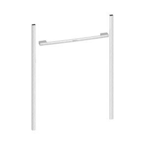 Neff Z9075MY0 Flex Design zijlijsten en greep Metallic Silver voor warmhoudlade 14 cm + bakoven 60 cm Accessoire/ toebehoren