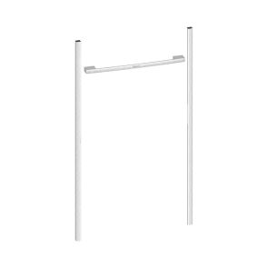 Neff Z9098MY0 Flex Design zijlijsten en greep Metallic Silver voor bakoven 60 cm + Magnetron 38 cm Accessoire/ toebehoren