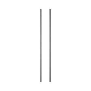 Neff Z9802PFAY0 Flex Design zijlijsten Anthracite Grey voor een kookplaat Overig - Accessoires/ toebehoren
