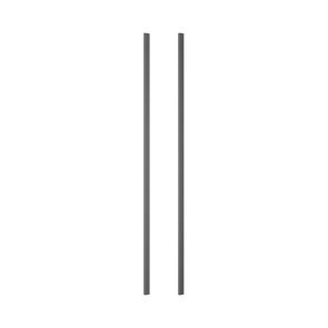 Neff Z9802PFDY0 Flex Design zijlijsten Deep Black voor een kookplaat Overig - Accessoires/ toebehoren