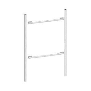 Neff Z990BMY0 Flex Design zijlijsten en grepen Metallic Silver voor compacte bakoven 45 cm +  compacte bakoven 45 cm Accessoire/ toebehoren