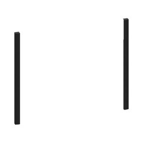 Neff ZC045DY0 Flex Design zijlijsten Deep Black voor koffievolautomaat Overig - Accessoires/ toebehoren