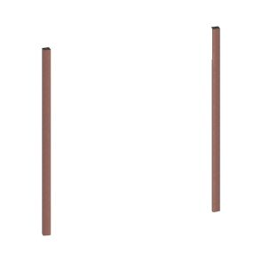 Neff ZC060BY0 Flex Design zijlijsten Brushed Bronze voor koffievolautomaat + warmhoudlade 14cm Overig - Accessoires/ toebehoren