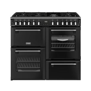 Budgetplan Stoves Richmond 100 DF Zwart Gasfornuis aanbieding