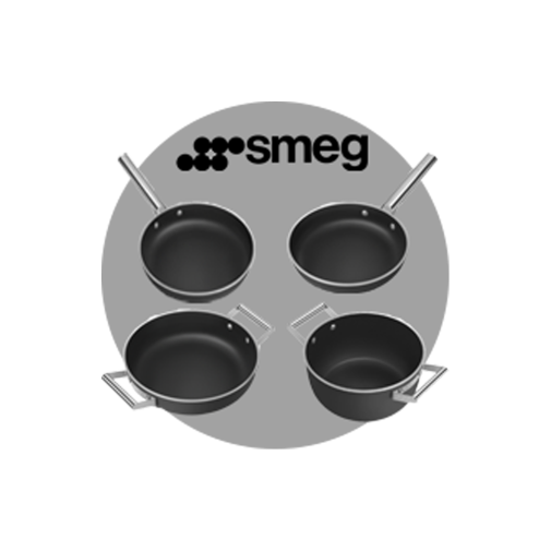 Smeg panneset 4-delig Pan(nen)